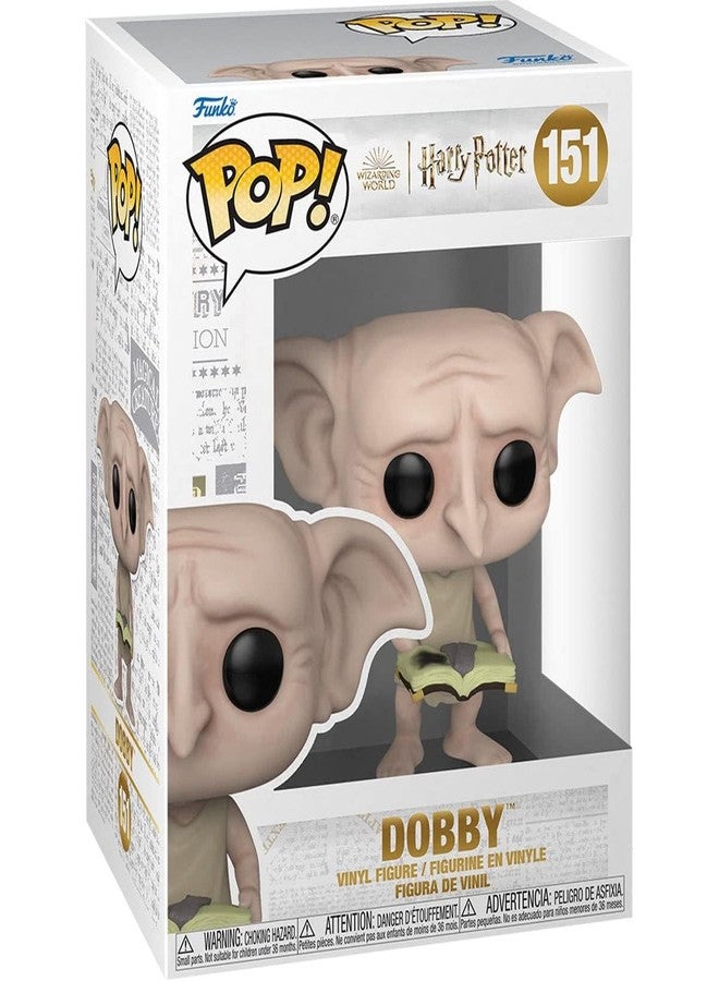 HARRY POTTER Chamber of Secrets 20th Anniversary - Dobby with Diary Funko Pop! Vinyl Figure (Bundled with Compatible Pop Box Protector Case), Multicolor, 3.75 inches - Image 3